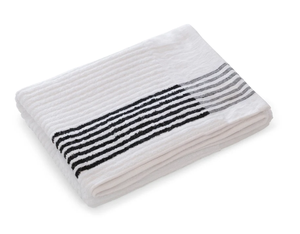 Toalla de golf a rayas personalizada bordada Toalla de golf absorbente suave - Product Image 1