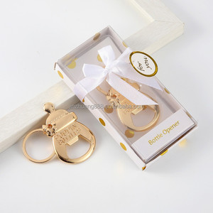 Recuerdo de Fiesta de Baby Shower Personalizado en Oro, Abridor de Botellas con Biberón, Regalo de <span class=keywords><strong>Bautizo</strong></span> para Invitados - Product Image 5