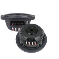 Altavoz de Audio para Auto JLD de 300w y 12v, Subwoofer Plano de Aluminio para Montaje Bajo el Asiento, de 12 y 10 Pulgadas