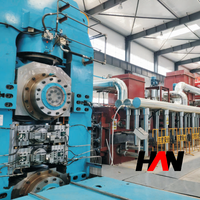 Laminoir à froid compact pour plaques de gallium avec contrôle manuel de la vitesse