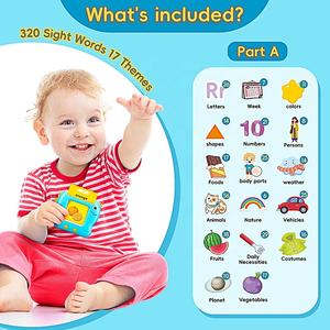 224 510 mots parlant des cartes Flash <span class=keywords><strong>pour</strong></span> tout-petit arabe <span class=keywords><strong>espagnol</strong></span> français apprentissage cognitif en plastique poche discours cartes éducatives - Product Image 3