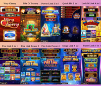 Meilleure vente aux États-Unis : Plateau de jeu Red Envelope 4 en 1 pour machines de jeu