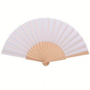 Wooden Spanish Style Customized Hand Held Fan - Product Image 2