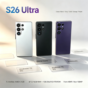 สมาร์ทโฟน S26 Ultra Android 15 พร้อมปากกาในตัว, โทรศัพท์มือถือความคมชัดสูง ระบบแอนดรอยด์  ซีพียูแบบ Deca Core - Product Image 4