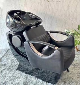 Sillón de Lujo para Salón de Belleza 2025, Cama para Lavado de Cabello y Cuerpo Completo - Product Image 1
