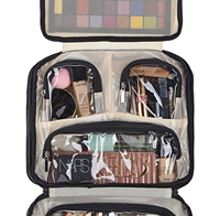 Trousse de toilette pliable extra large Organisateur de maquillage Organisateur de cosmétiques pour articles de toilette pour femmes