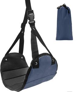 Repose-pieds d'avion avec sangle réglable, hamac portable pour les jambes, accessoires de voyage parfaits - Product Image 5