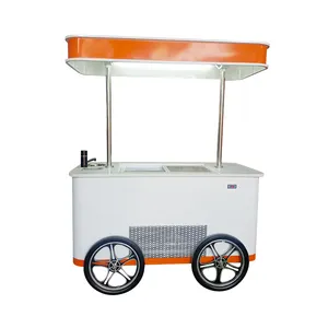 Prosky Coffee Shop Kiosk Juice Bar Cart Food Truck Trailer Business Popcorn Food Cart Vehicle Italian Ice Cream Cart