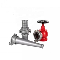 Vanne de raccordement d'incendie intérieure flexible et durable en fer DN50/65, marque XF, usine OEM, origine Fujian, pour système d'extinction d'incendie