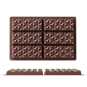 Molde De Barra De Chocolate Moho De Tiki De Silicona Reutilizable Para El Postre De Caramelo Fácil Limpio De 20,85 € | DHgate