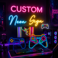 Dropshipping, conception personnalisée gratuite, enseigne au néon LED, enseigne au néon de Noël, enseigne au néon Ramadan, enseigne au néon avec logo LED pour la maison, la chambre, la fête de Noël, décoration murale