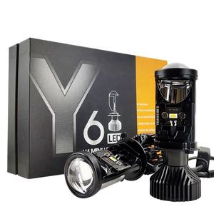 EVITEK 2021 New Arrival Super Bright Y6 Led Headlight <b>Bulbs</b> Led Lens H4 for Auto Cars - Product Image 1