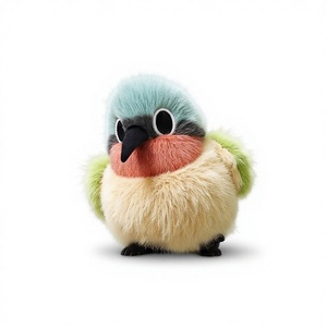 Peluche Oiseau de <span class=keywords><strong>la</strong></span> Soleil à Queue Fourchue, Mignonne Poupée Oiseau, Coussin de Sommeil pour Filles, Rembourrée en Coton PP, 11-30cm, Cadeau - Product Image 1