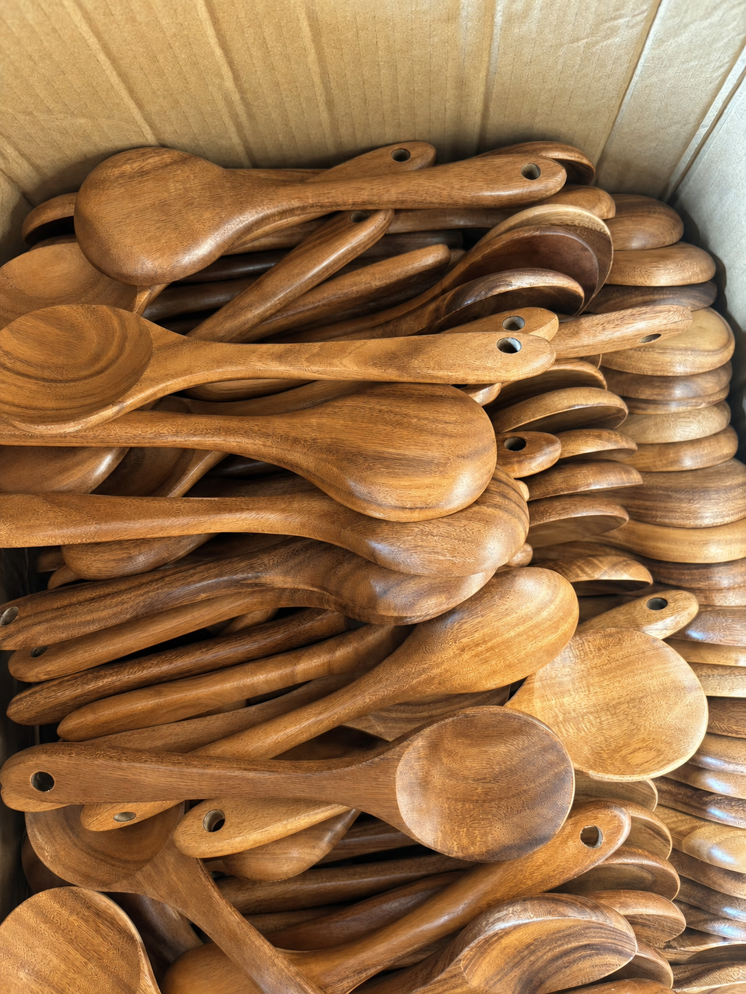 16Piece Natural Teak Wooden Utensils Set NonStick Cooking Spoons for Your Kitchen · image 6