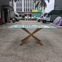Patas de Mesa Araña con Estructura de Acero Inoxidable para Hoteles, Bodas, Eventos, Mesas de Comedor