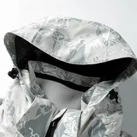 Veste de travail à coquille souple pour sports d'hiver pour hommes manteau d'extérieur imperméable avec capuche veste de sport à capuche à motif de lettres pour hommes