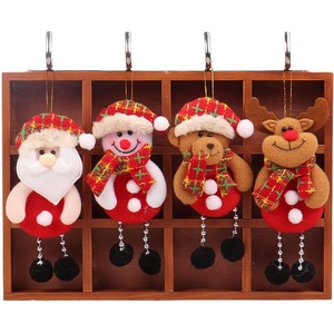 Christmas decorations, old man, snowman, reindeer, Christmas gifts, small ornaments, plush toys, Christmas tree ornaments and - Product Image 5