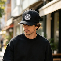 Casquette de sport d'extérieur 6 panneaux, personnalisable avec logo, broderie et patch, design tendance