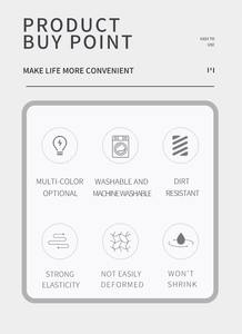 Activités du détaillant Party City Supplies Jupes de table de mariage rouges personnalisables 100% Plinthe d'usine en polyester - Product Image 4