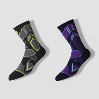 Chaussettes de basketball personnalisées Elite de compression rembourrées en éponge à broderie personnalisée pour hommes
