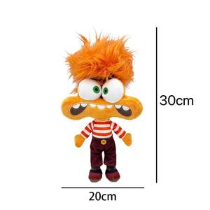 Оптовая продажа, новые милые плюшевые игрушки наизнанку, 2 Плюшевые игрушки из мультфильмов, аниме, тревожность, наизнанку, детские подарки - Product Image 5