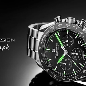 PAGANI DESIGN PD-1701 V5 Moon Men's <b>Watches</b> Top Luxury Quartz <b>Watch</b> for Men Chronograph Waterproof Sport Stainless Steel Clock - Product Image 5