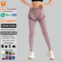Ropa de Yoga con Estilo y Color Personalizados, Marca Privada OEM, Leggings de Cintura Media Elástica, Elásticos en Cuatro Direcciones, Secado Rápido, Antibacterianos |   Diseños Rápidos