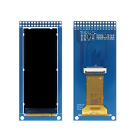 Écran LCD TFT 2,86 pouces 376*960 avec contrôleur ST7701, interface SPI+RGB couleur, connecteur 30 broches, luminosité 250, ODM