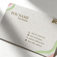 Cartes de visite professionnelles de luxe haut de gamme personnalisées en papier d'art blanc, cartes de vente en papier kraft, cartes de visite professionnelles mates, papeterie de bureau
