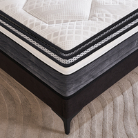 Muebles Queen King Size Colchones Hotel Dormitorio Cama ortopédica Espuma de memoria Látex Comprimido Roll up Pocket Spring Colchón