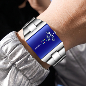 <span class=keywords><strong>Montre</strong></span> de luxe pour homme, modèle Factory Fashion, 36 mm, en alliage, cadran carré, bracelet en acier inoxydable, mouvement à quartz, étanche 30 m - Product Image 2
