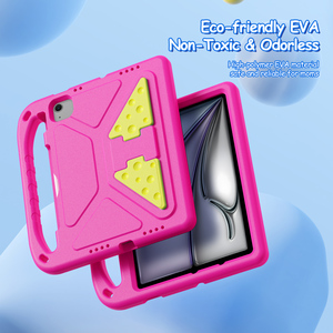 เคสป้องกันแท็บเล็ตการ์ตูนสำหรับ iPad Air 11 นิ้ว วัสดุ EVA เป็นมิตรกับสิ่งแวดล้อม เคสป้องกันแบบพกพา - Product Image 6