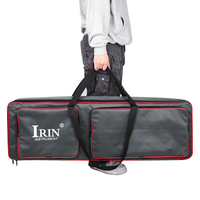IRIN - Bolsa de Transporte para Teclado Electrónico de Piano, 10 mm, Portátil, de Alta Calidad, Impermeable, de Tela Oxford Gruesa, con Capacidad para 61 Teclas