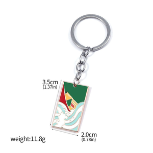 <span class=keywords><strong>Porte</strong></span>-clés en alliage de zinc au design anime populaire, en stock, avec différentes finitions et émail souple, avec anneau <span class=keywords><strong>porte</strong></span>-clés - Product Image 3