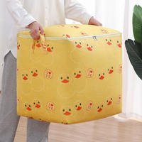 Boîte de rangement écologique en tissu Oxford épais et pliable de grande capacité pour vêtements, chaussettes, sous-vêtements, cravates pour la maison et l'hôtel