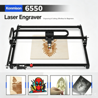 BLACK LASER 6550 Mini Router CNC de Escritorio para Madera, Máquina de Grabado y Corte Láser de Diodo con Módulo Láser Opcional