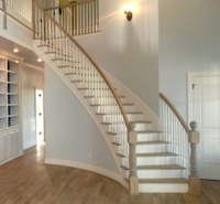 Lustre Optima Stair Long, grand lustre moderne de luxe, suspension en verre