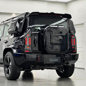 Accessoires extérieurs de voiture, housse de roue de secours noire, housse de roue de secours pour Jetour T2 2024, housse Jetour T2 - Product Image 3