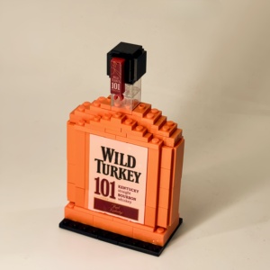 Mô Phỏng Rượu Vang Chai Gạch DIY Mô Hình Đồ Chơi Độc Đáo Sáng Tạo Xây Dựng Hiển Thị Xây Dựng Khối Thiết Lập Cho Giáng Sinh Món Quà Kỳ Nghỉ - Product Image 3