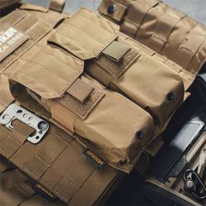 Fábrica personalizada 500D Nylon Molle táctico doble <span class=keywords><strong>M4</strong></span> revista bolsa AK <span class=keywords><strong>M4</strong></span> Mag bolsa chaleco al aire libre Accesorios - Product Image 6