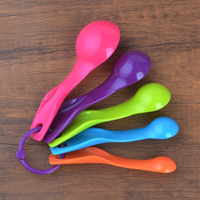 Ensemble de cuillères à mesurer en plastique, cuillères à mesurer