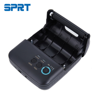 Imprimante thermique POS portable Offre Spéciale 80mm pour l'impression de reçus Mini imprimante mobile Android avec papier thermique en stock