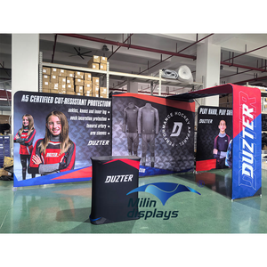 Prodotti Pop-up per la cura dell'auto da 10 piedi che espongono il tessuto di tensione della borsa dello stand modulabili per mostre espositive - Product Image 2