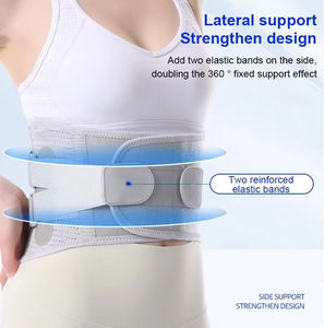 Cinturón de Soporte Lumbar Transpirable Reforzado con 4 Placas de Acero, Soporte de Espalda de Alta Resistencia - Product Image 2