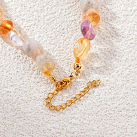 Vente en gros Nouveauté Perles de pierres mélangées Dream Boho (Améthyste, Citrine) Durables, Hypoallergéniques, Tendance, Personnalisables pour Fête Féminine