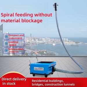 Sekundärstruktur-Zufuhr mechanismus, Säulen herstellungs pumpe, mobile Schrauben pumpe, Beton förderung, Feinstein mörtel pumpe - Product Image 4