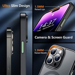 <span class=keywords><strong>7</strong></span> in1 gói cho iphone11 13 14 Pro Max trường hợp chống sốc chống xước trường hợp điện thoại thiết lập ống kính máy ảnh bảo vệ màn hình bộ - Product Image 3