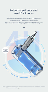 PIX-LINK Portable 3.5mm AUX <span class=keywords><strong>Bluetooth</strong></span> Adaptateur de <span class=keywords><strong>voiture</strong></span> <span class=keywords><strong>Musique</strong></span> <span class=keywords><strong>Récepteur</strong></span> audio sans fil pour <span class=keywords><strong>voiture</strong></span> Maison Stéréo <span class=keywords><strong>Récepteur</strong></span> audio <span class=keywords><strong>Bluetooth</strong></span> - Product Image 3