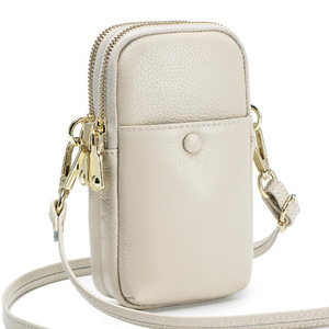 Bolso de Mano Cruzado de Piel Auténtica con Diseño de Cocodrilo para Mujer, con Cierre de Cremallera, Diseño de Calavera Multiusos - Product Image 3