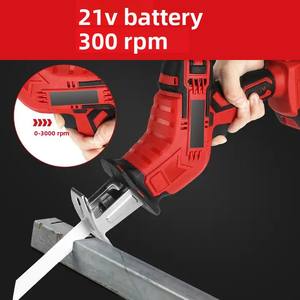 Scie de jardin électrique, <span class=keywords><strong>machette</strong></span>, outil pour briques, menuisier, tuyaux en plastique, batterie au lithium rechargeable - Product Image 5